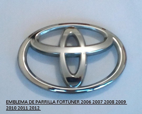 Emblema De Parrilla Fortuner 2006 2007 2008 2009