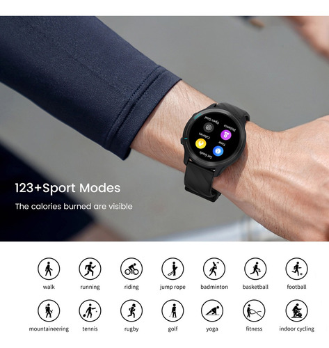 Smartwatch Mujer Hombre Bluetooth Llamada Deportivo Ip68