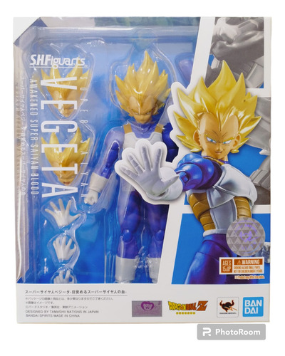 Bandai S.h. Figuarts Vegeta Awakened Super Saiyan Blood