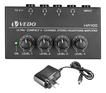 Comprar Ha400 Pré-amplificadores Amplificador Fone Ouvido 4 Canais 110v - 120v