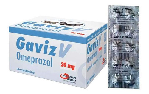 Gaviz V 20 Mg Omeprazol Cartela Avulsa C/10 Comprimidos