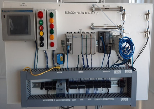 Compactlogix L32e ( Tablero De Entrenamiento ) Plc, Hmi ... (Usado)