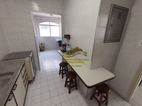 Imagem 5 de 15 de Apartamento À Venda, 90 M² Por R$ 420.000,00 - Praia Do Tombo - Guarujá/sp - Ap1366