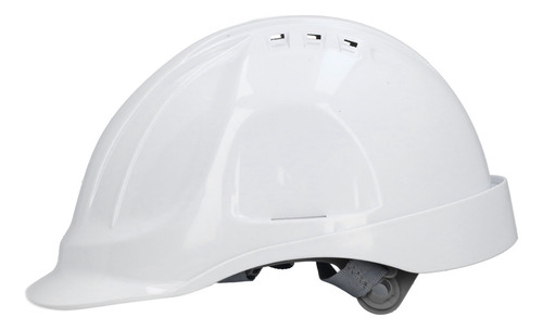Casco De Trabajo De Seguridad Blanco Con Ventilación Abs Ant