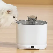 Comprar Bebedero Fuente De Agua Automático Para Gatos Perros Sensor