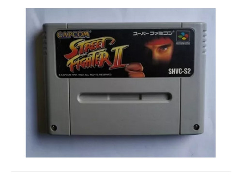 Street Fighter 2 Superfamicom Original Ótimo Estado Cod147