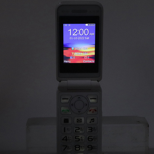 Teléfono Plegable N509 2g, Doble Sim, Pantalla Abatible De 2