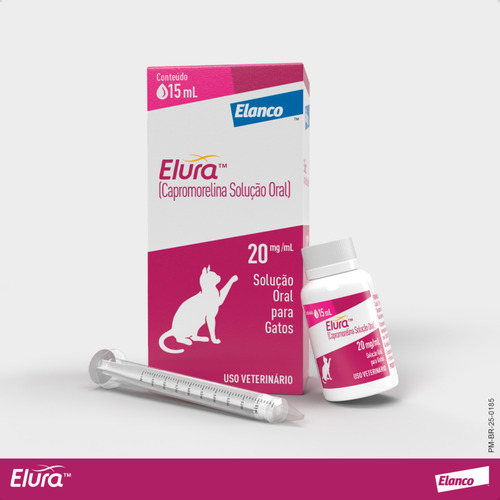 Elura 15ml 20mg/ml Gatos Problemas Renais Crônicos Elanco