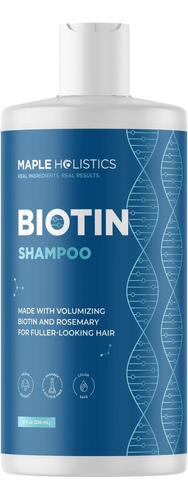  Maple Holistics Shampoo Biotina Romero Anticaida Crecimiento