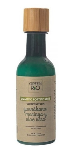 Imagen 1 de 1 de Shampoo Fortificante Green Rio X 250 Ml