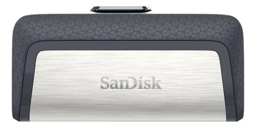 Pendrive Sandisk Dual Drive Type-c 32gb Negro Plateado