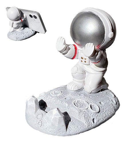 Soporte Telefono Para Automovil Diseño Astronauta 3d Todo