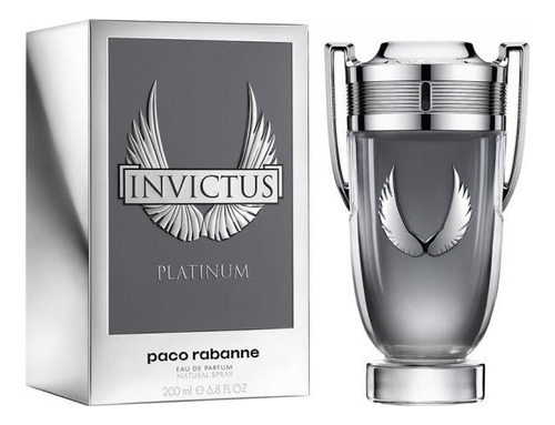 Invictus Platinum Paco Rabanne Masculino Edp 200ml