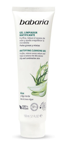 Gel Limpiador Matificante Babaria 150 Ml