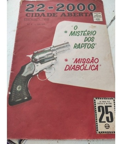 Revista 22 - 2000 Cidade Abertao Mistério Dos Ratos N°3