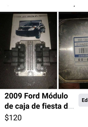Computadora De Caja De Ford Fiesta Le Sirve Del Año 09 En Ad (Usado)