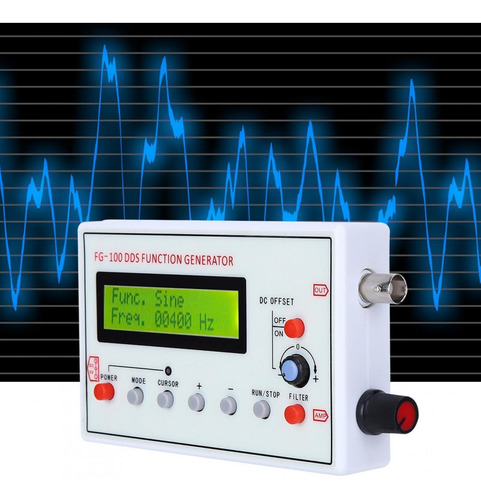 Fg100 Dds Función Generador Frecuencia Sinusoidal 1hz500khz