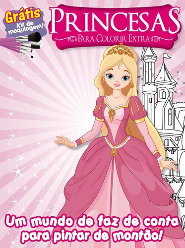 Livro: Princesas Para Colorir Extra 01, De Ibc - Instituto Brasileiro De Cultura Ltda. Série Indefinido, Vol. 1. On Line Editora, Capa Mole, Edição 1 Em Português, 2020