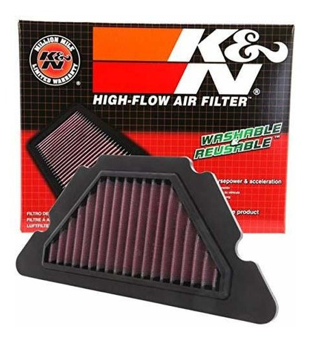 Filtro Aire K&n Alto Rendimiento 2009-2017 Yamaha Ya-6009