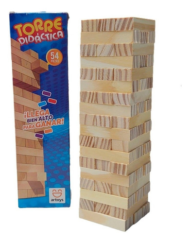 Torre De Bloques Juego De Mesa De Habilidad Jenga