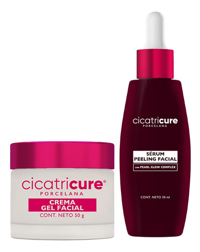 Cicatricure Serum Peelingx30 Ml + Gel Facial Antimanchasx50g