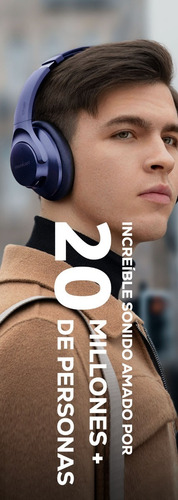 Imagen 10 de 10 de Auriculares Inalámbricos Soundcore Bluetooth Nc Q30 Negro