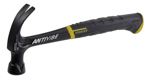 Stanley Fmht1-51275 0.99lbs Curva Claw Hammer, Black/yellow