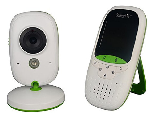 Serenelife Video Baby Monitor Dual System W/temperatura Term