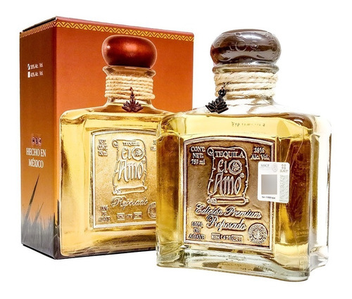 Tequila Premium El Amo, Reposado, 750ml