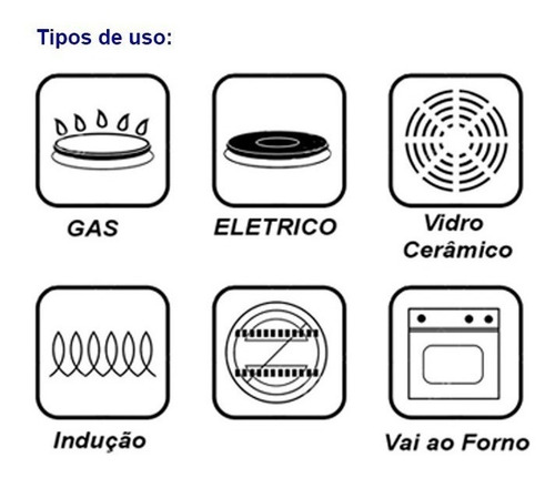 Imagem 3 de 3 de Forno Fogão Chapa Lisa Ferro Cabo Removível N26 Mta