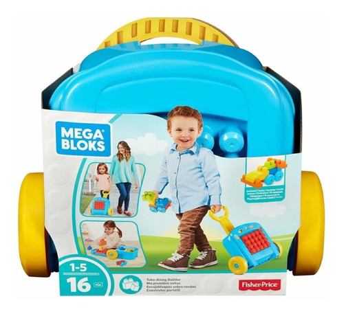 Fisher Price Encajabloques Sobre Ruedas Mega Bloks Envio Gra