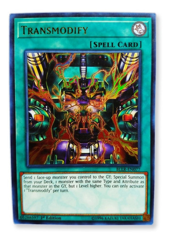 Yugi-oh! Transmodify Bllr-en077 Ultra