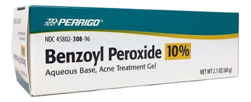 Perrigo Gel De Tratamiento Para El Acn Con Perxido De Benzoi