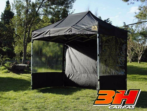 Imagen 3 de 10 de Carpa Plegable 2x3 3x2 Aluminio 3h Gazebo Estructural Playa