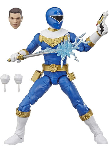 Power Rangers Lightning Collection 6-inch Zeo Blue Ranger Fi