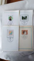 Comprar 4 Cuadernillos 1er Dia Emision Estampillas 1981 ##14