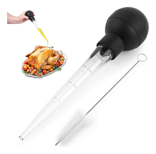 Utensilio De Cocina Meat Baster De 28 Ml Para Asar Pavo, Car
