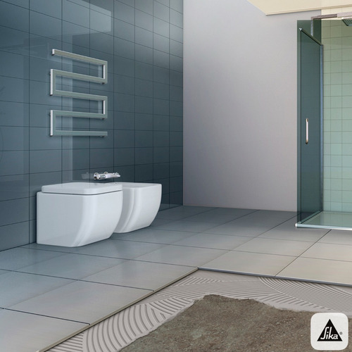 Imagen 3 de 8 de Cadina Problack 890 Adhesivo Cerámico Porcelanato Grande 25k