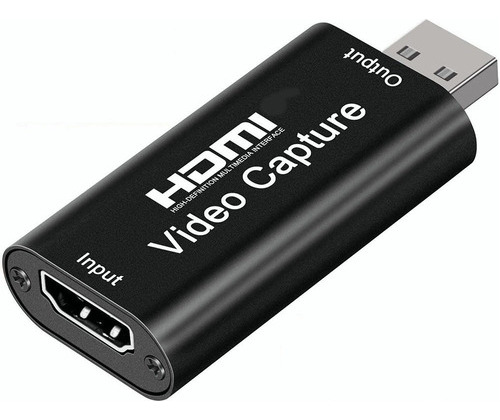 Capturadora De Video Por Hdmi Resolución 1080 Hd A 30 Fps