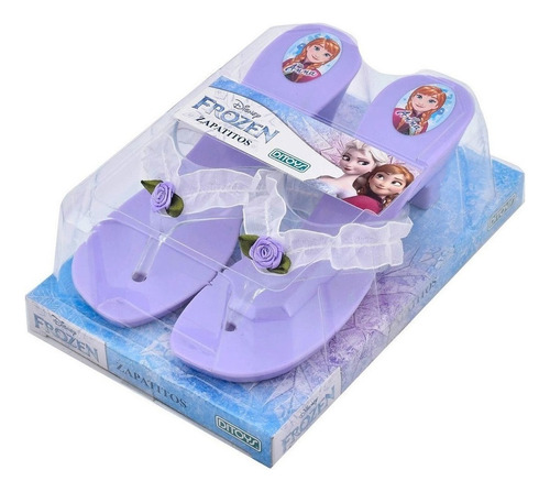 Zapatitos Con Taco Disney Frozen Ditoys  2364 Loony Toys