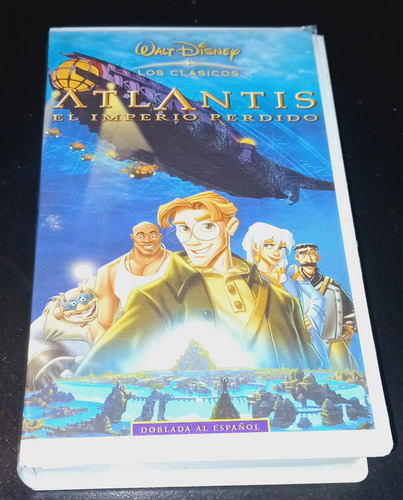 Atlantis El Imperio Perdido!!vhs Disney!! (Usado)