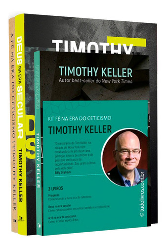 Kit Fé Na Era Do Ceticismo | Timothy Keller
