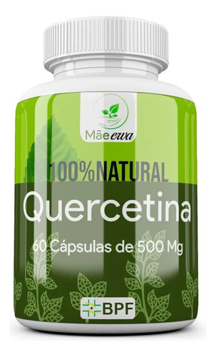 Quercetina Pura 500 Mg 60 Capsulas. Organica. Original