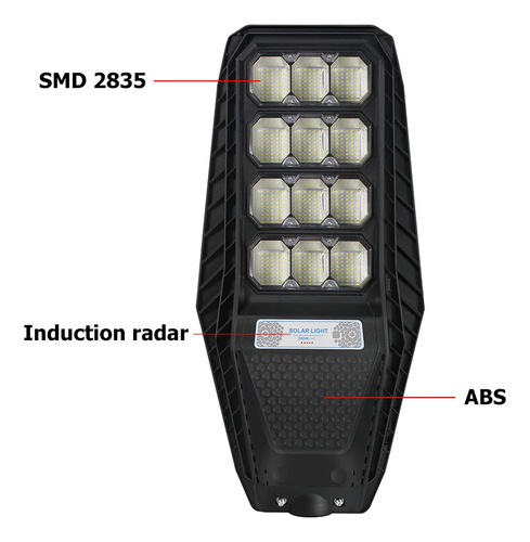Farola Solar 300w De Exteriores Patios