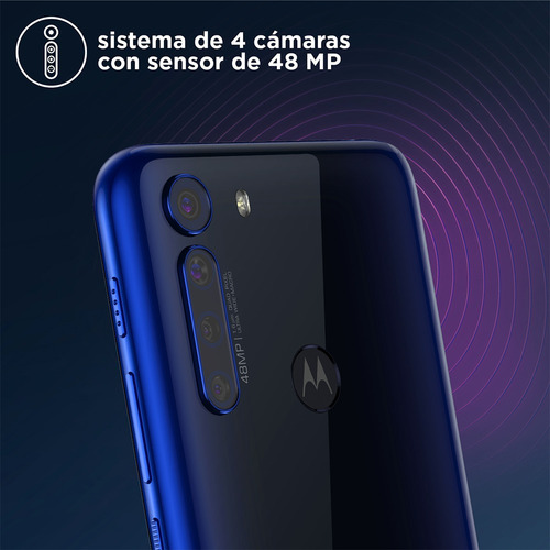 Celular Motorola One Fusion 64gb Azul