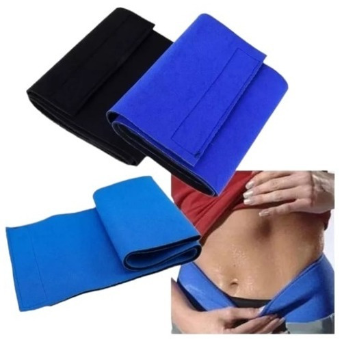 Faja Reductora Unisex Elimina Grasa Cintura Y Abdomen Azul