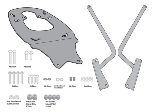 Soporte Givi Trasero Top Case Ktm 390 Adventure 20 Sr7711 ®