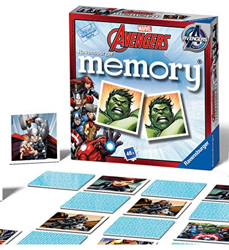 Memoria Mini Marvel Avengers Para Niños A Partir De 3 Años