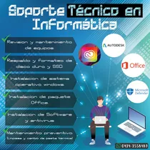 Comprar  Servicio Técnico Formateo Mantenimiento Computadoras Laptop