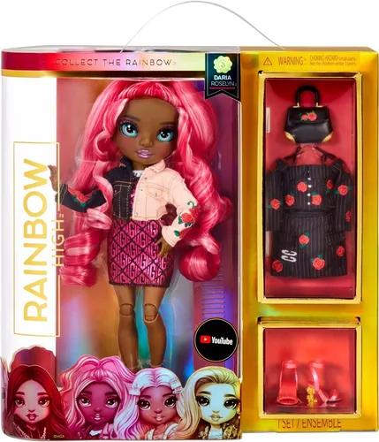 Mu eca Rainbow High Fashion Daria Roselyn Serie 3